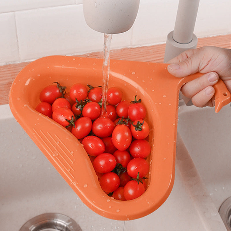 Swan Drain Basket: Efficient Filter for Fruit and Vegetable Separation