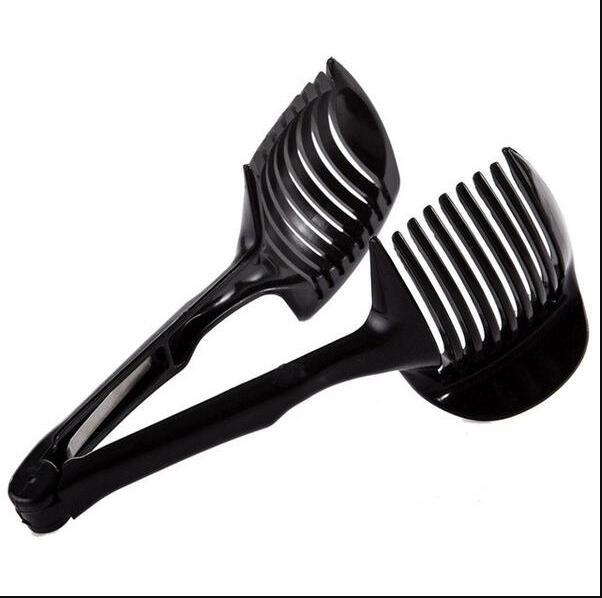 Effortless Slicing with Fruit & Veggie Cutting Holder Tool
