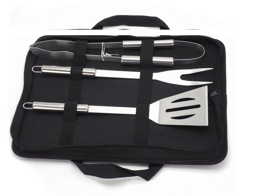 Premium 10-Piece BBQ Barbecue Tools Outdoor Baking Utensils Set