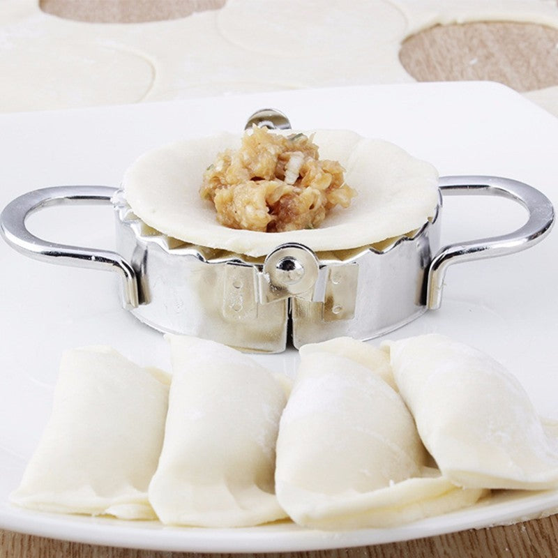 Effortless Dumpling Making with Stainless Steel Dumpling Mould