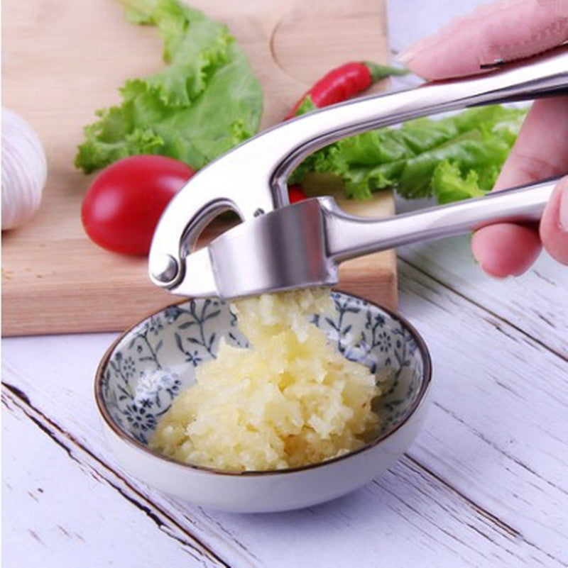Effortless Kitchen Gadget Manual Garlic Press Mashing Tool Delight