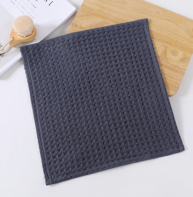 Luxurious Water-absorbing Quick-drying Pure Cotton Waffle Bath Towel