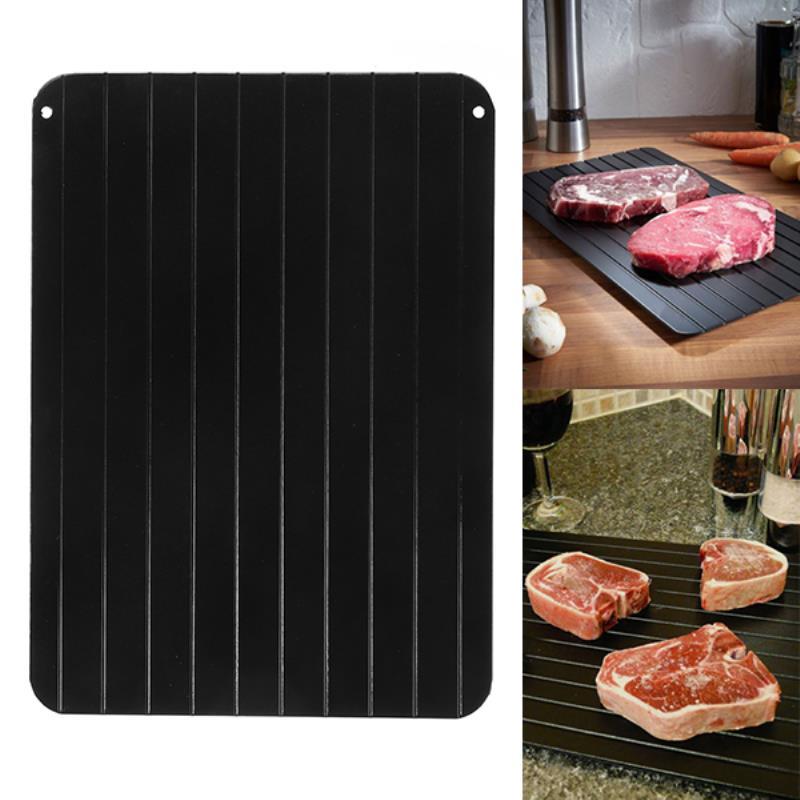 Fast Defrosting Tray Thaw Kitchen Quick Aluminum Thaw Magic