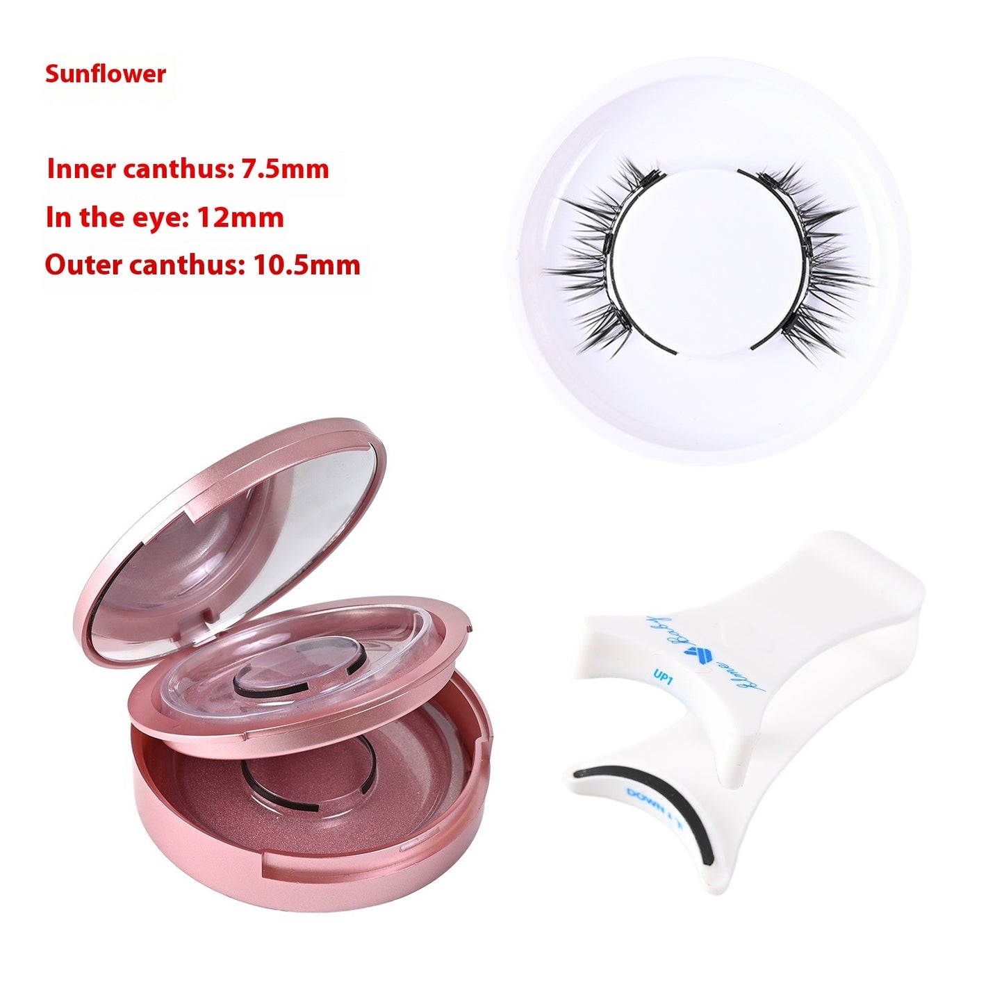 Magnetic Glue-free Eyelashes: Natural, Long-lasting Simulation Collection