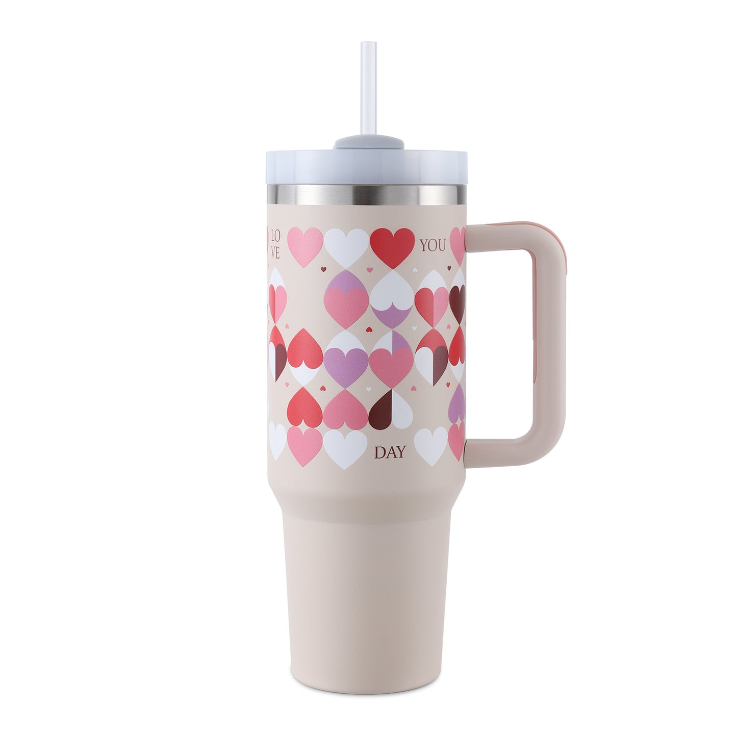 40oz Portable Stainless Steel Water Bottle Mug With Handle