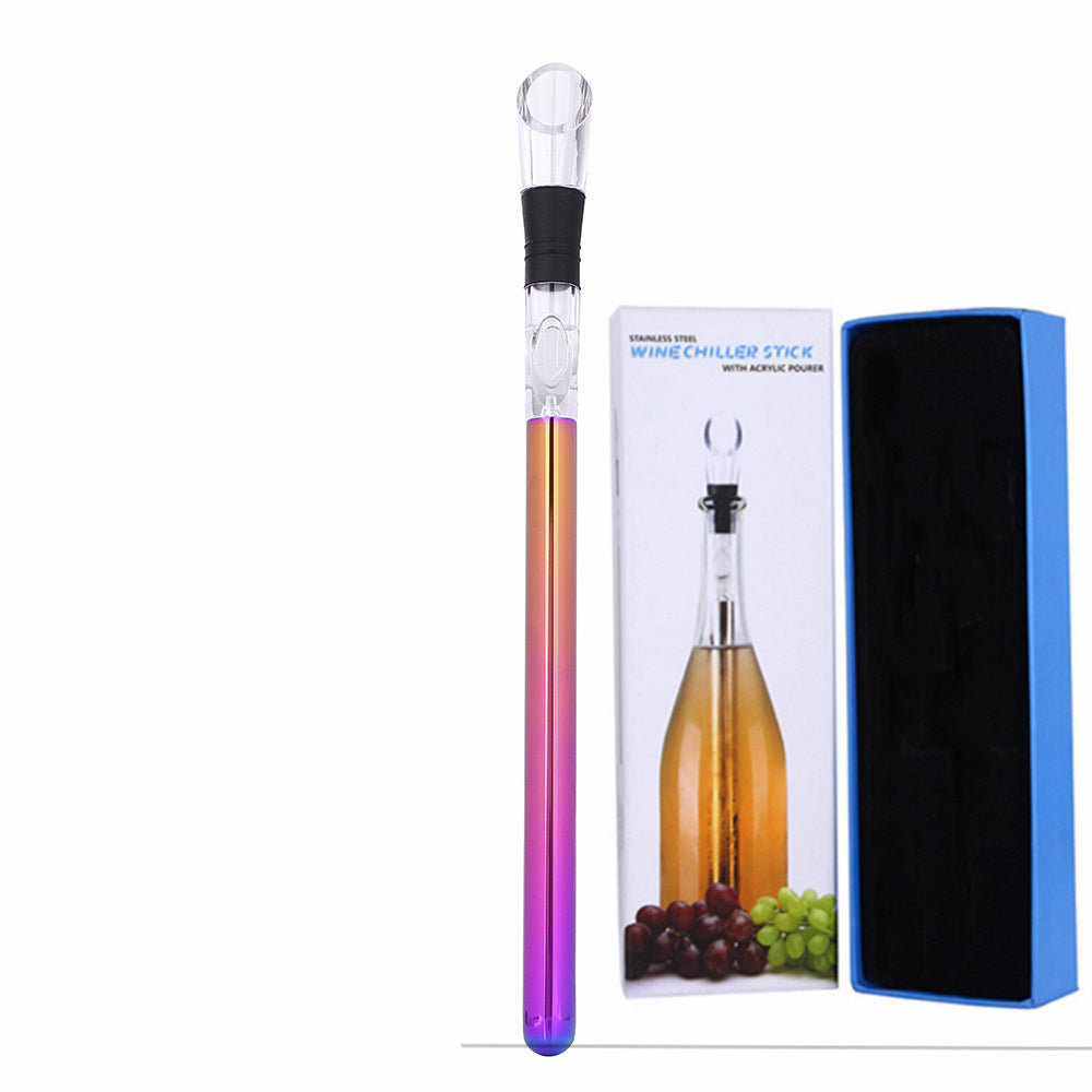 Chill Wine Instantly: Stainless Steel Leakproof Wine Chilling Rod