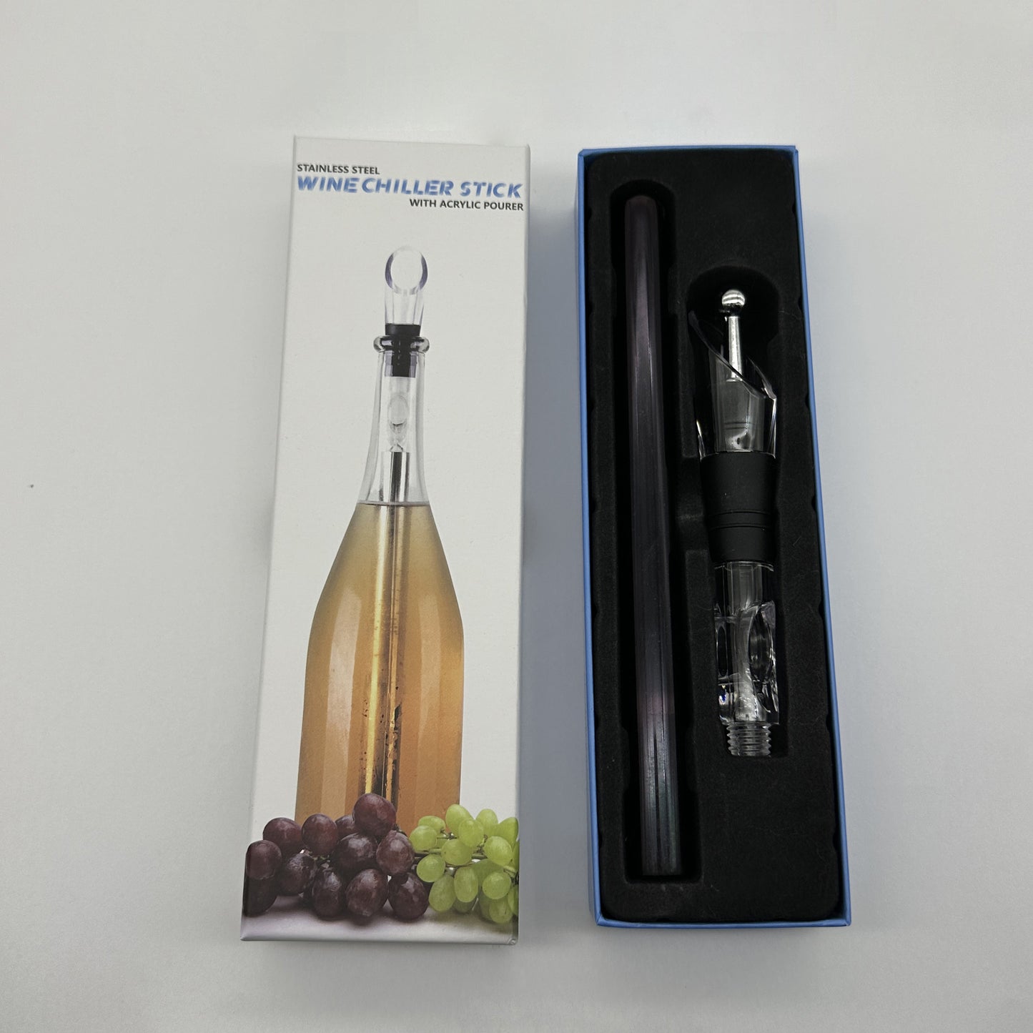 Chill Wine Instantly: Stainless Steel Leakproof Wine Chilling Rod