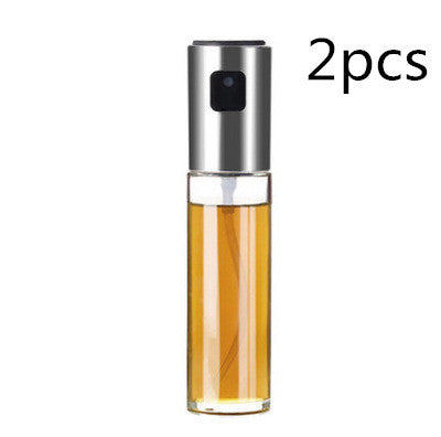 Elegant Glass Oil Vinegar Spray Bottle for Culinary Perfection