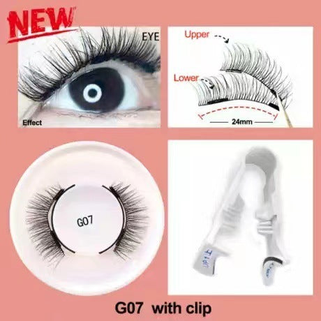Effortless Glam: White Box One Pair Packed Magnetic Eyelashes