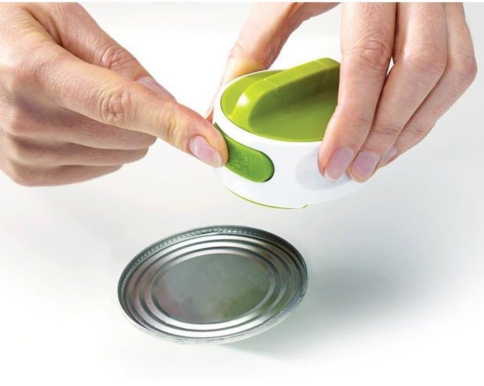 Effortless Grip Compact Can Opener With Stainless Steel Blade