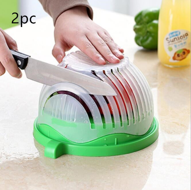 Effortless Creative Salad Cutter for Quick Fruit and Veg Prep