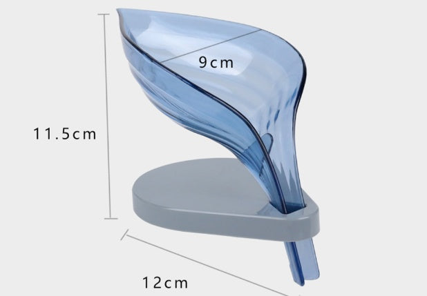 Creative Suction Cup Soap Holder Sink Sponge Drain Box