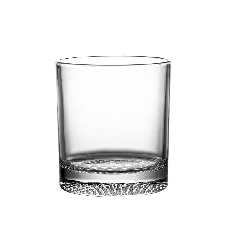 Crystal Grid Whiskey Glass: Ice Hockey Classical Rock Bar Cup