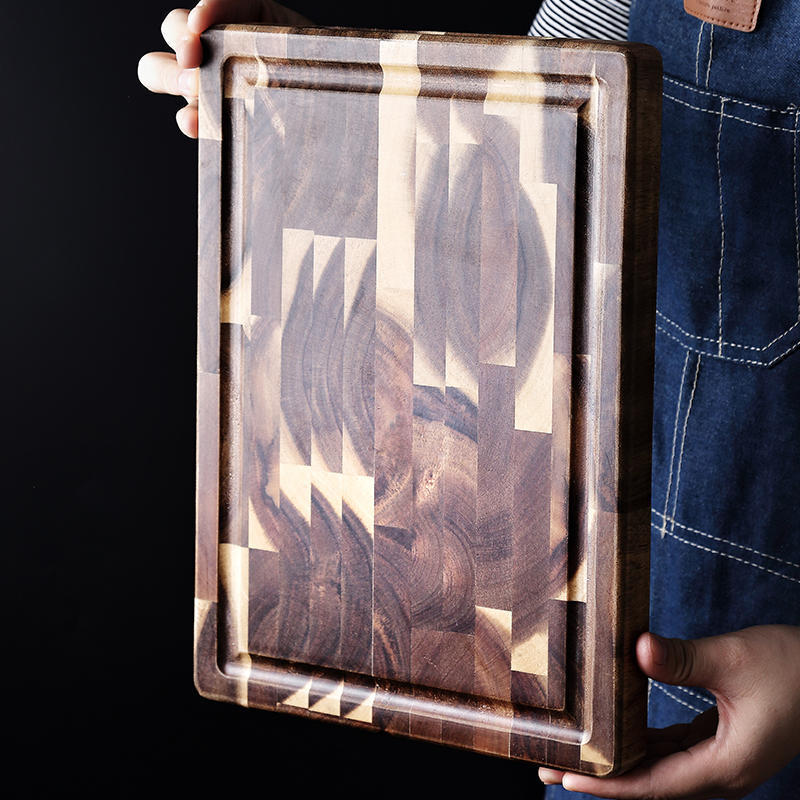 Elegant Kitchen Household Parquet Solid Wood Cutting Board