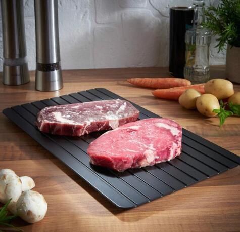 Fast Defrosting Tray Thaw Kitchen Quick Aluminum Thaw Magic