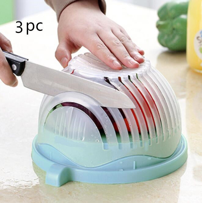 Effortless Creative Salad Cutter for Quick Fruit and Veg Prep
