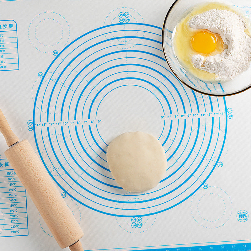 Large 40x60cm Silicone Baking Mat: Non-Stick, Easy Clean