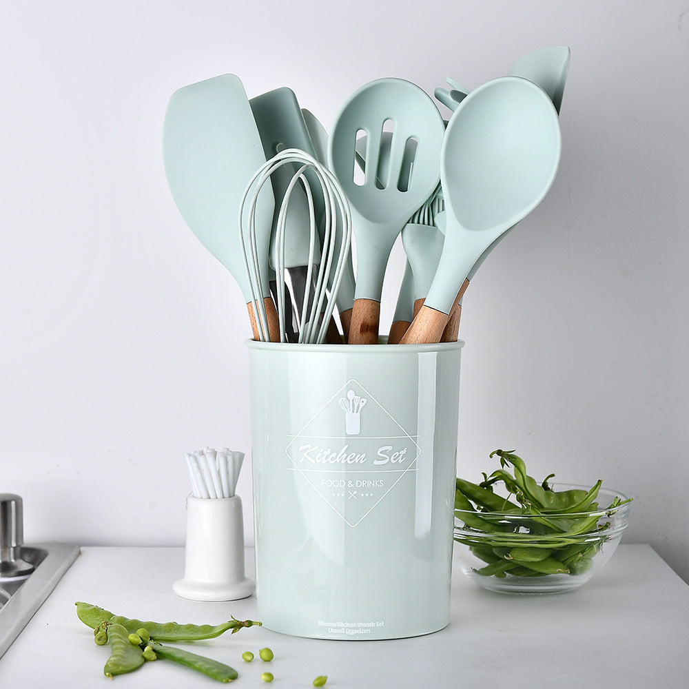Premium 11 Pcs Non Stick Spatula Kitchenware Cooking Set