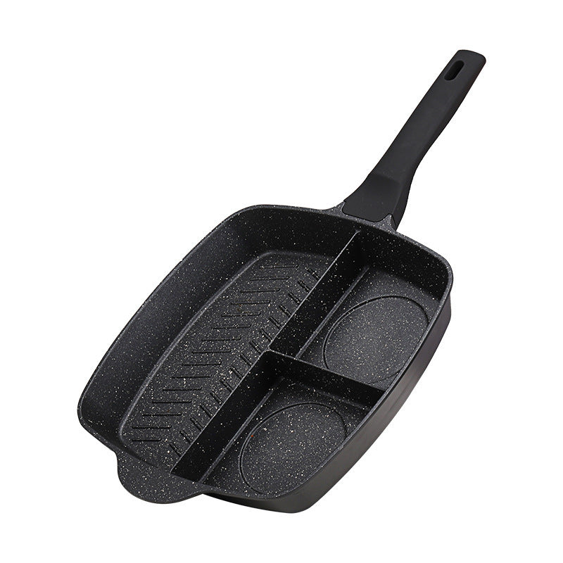 Deluxe Medical Stone Non-stick Multi-function Omelette Pan for All Stoves
