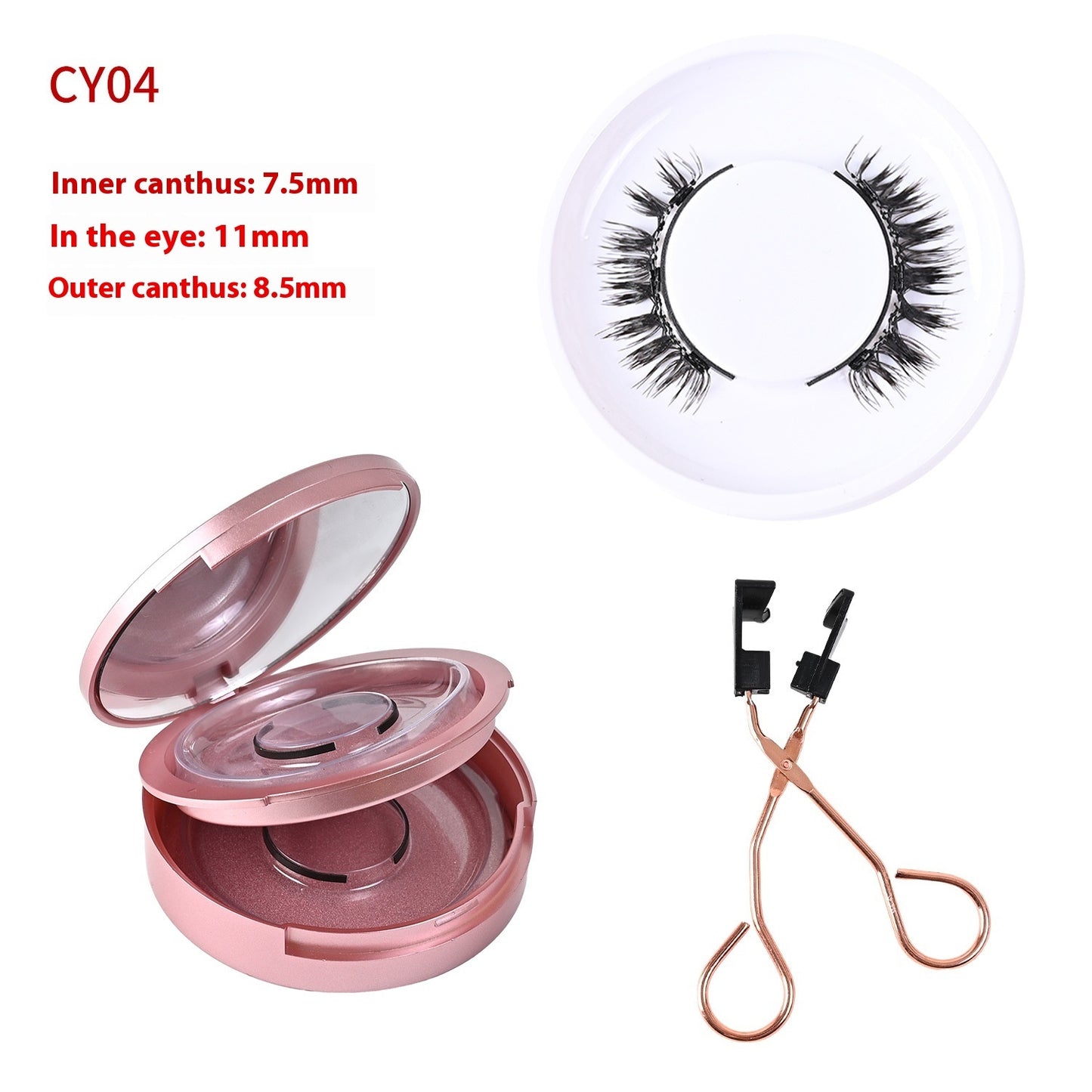 Magnetic Glue-free Eyelashes: Natural, Long-lasting Simulation Collection