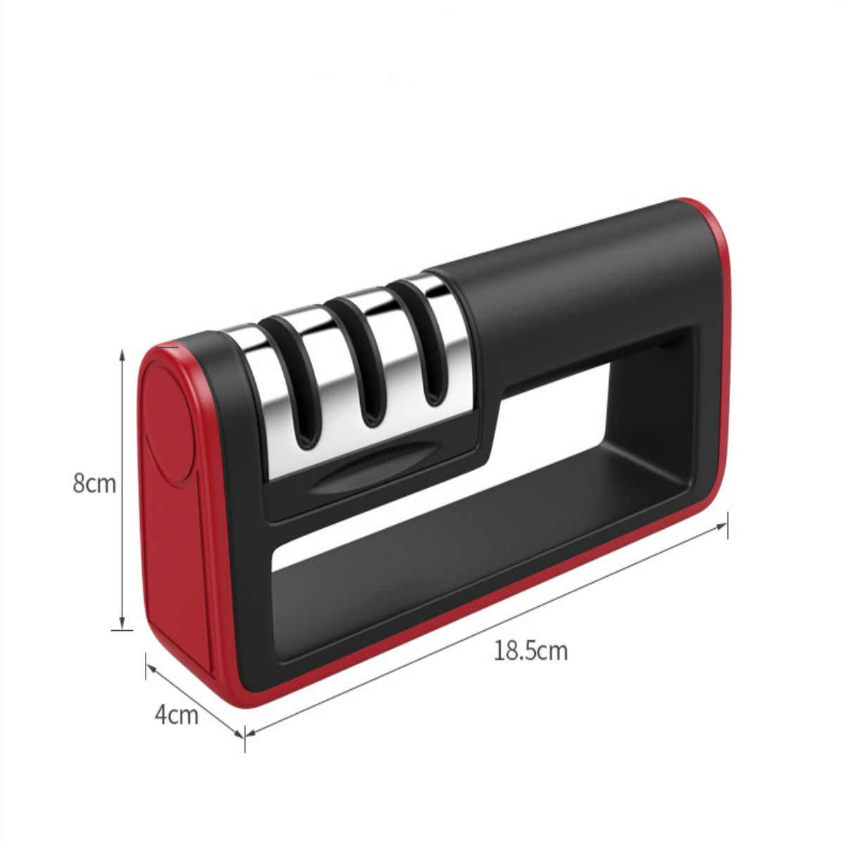 Diamond Quick Professional Knife Sharpener: 3-Stage Sharpening Stone