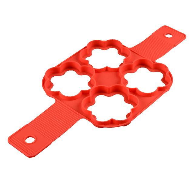 Fantastic Silicone Non Stick Egg Pancake Maker Mold Set