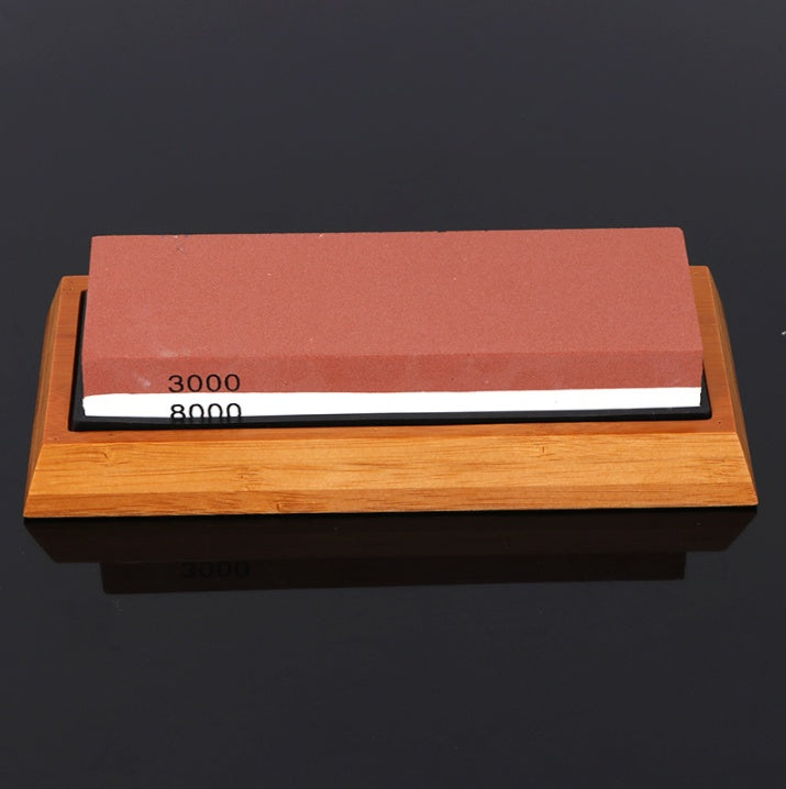 Premium Home Kitchen Whetstone Set - Corundum Dual Grit Excellence