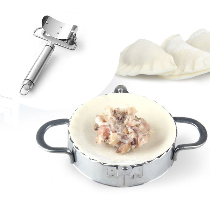 Effortless Dumpling Making with Stainless Steel Dumpling Mould