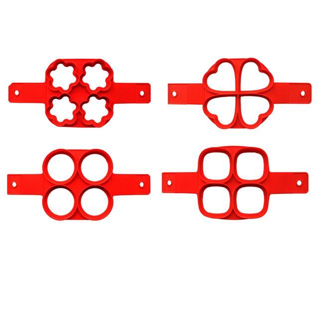 Fantastic Silicone Non Stick Egg Pancake Maker Mold Set