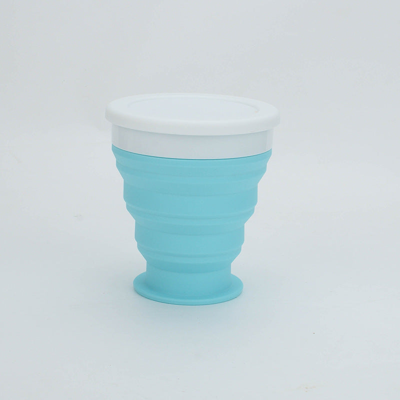 Space-Saving Portable Foldable Silicone Lunch Box for Modern Living
