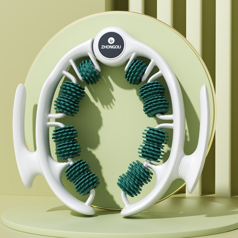 Leg Massage Machine: Ring Clip Roller for Muscle Relaxation