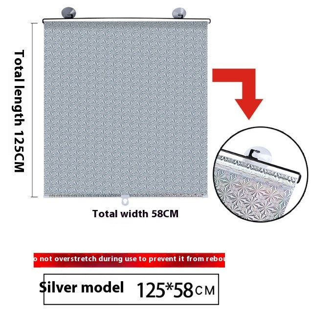 Effortless Household Window Sun Protection Punch-free Shading Solution