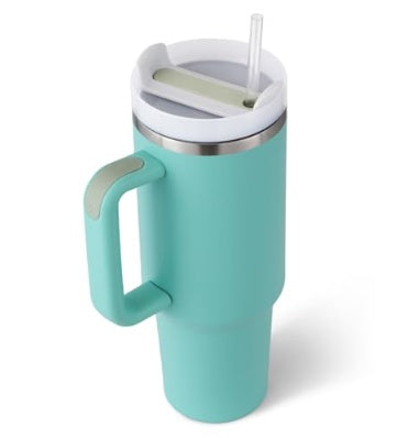40oz Portable Stainless Steel Water Bottle Mug With Handle