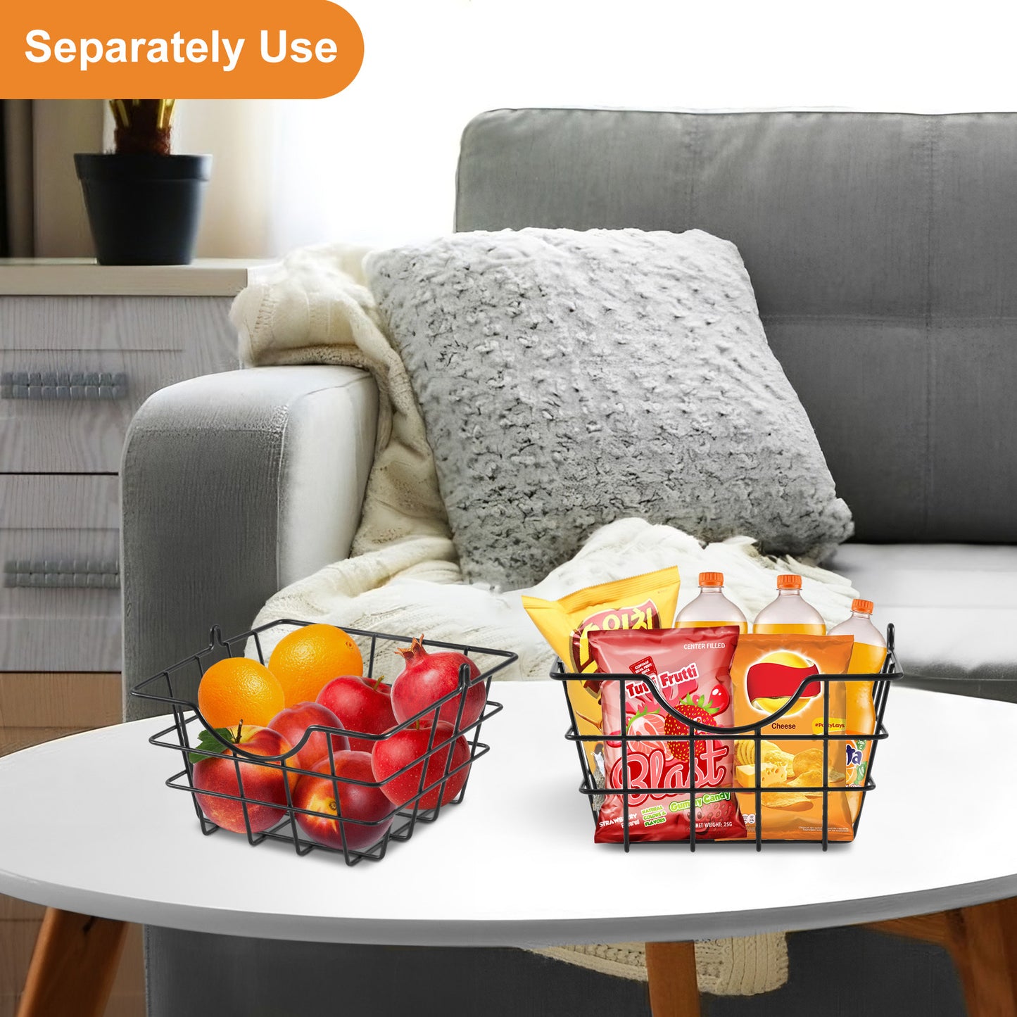 Simple Multi-layer Iron Shaken Storage Shelf for Vegetables