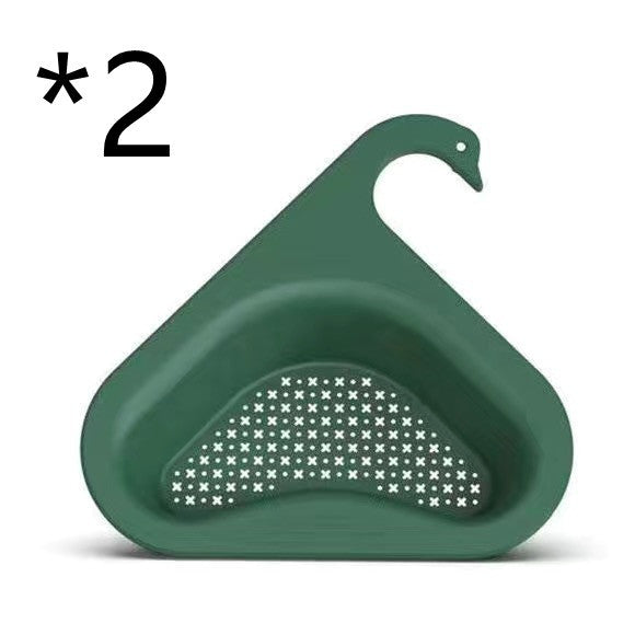 Swan Drain Basket: Efficient Filter for Fruit and Vegetable Separation