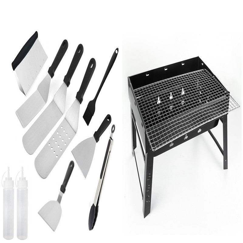 Ultimate Outdoor Barbecue Tools BBQ Grill Stainless Steel Set - Killer Products