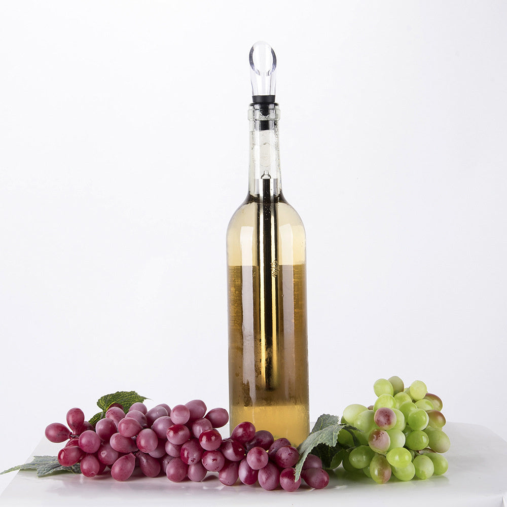 Chill Wine Instantly: Stainless Steel Leakproof Wine Chilling Rod