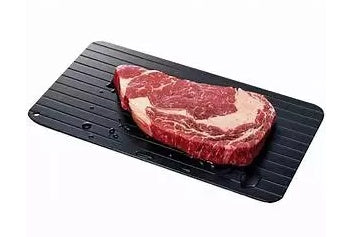 Fast Defrosting Tray Thaw Kitchen Quick Aluminum Thaw Magic
