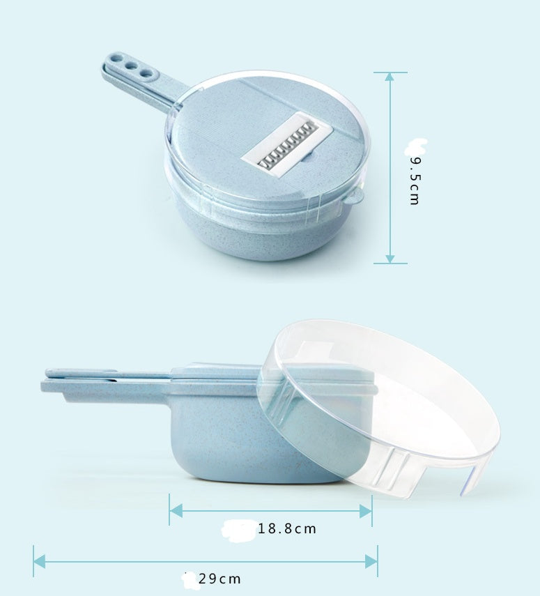 Versatile 8 In 1 Mandoline Slicer Set for Effortless Prep
