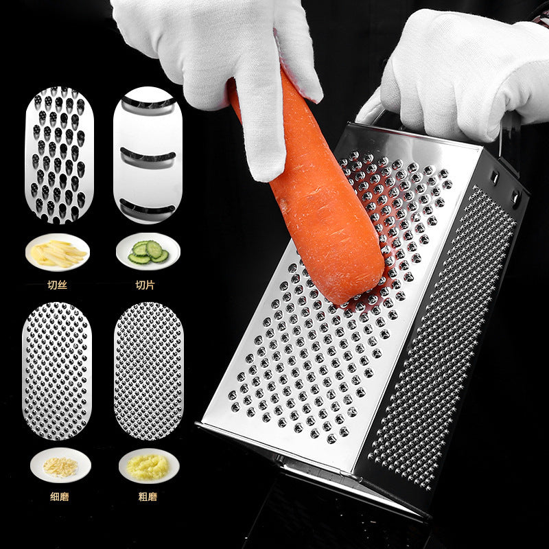 Effortless Shredding: Multifunctional Stainless Steel Vertical Grater