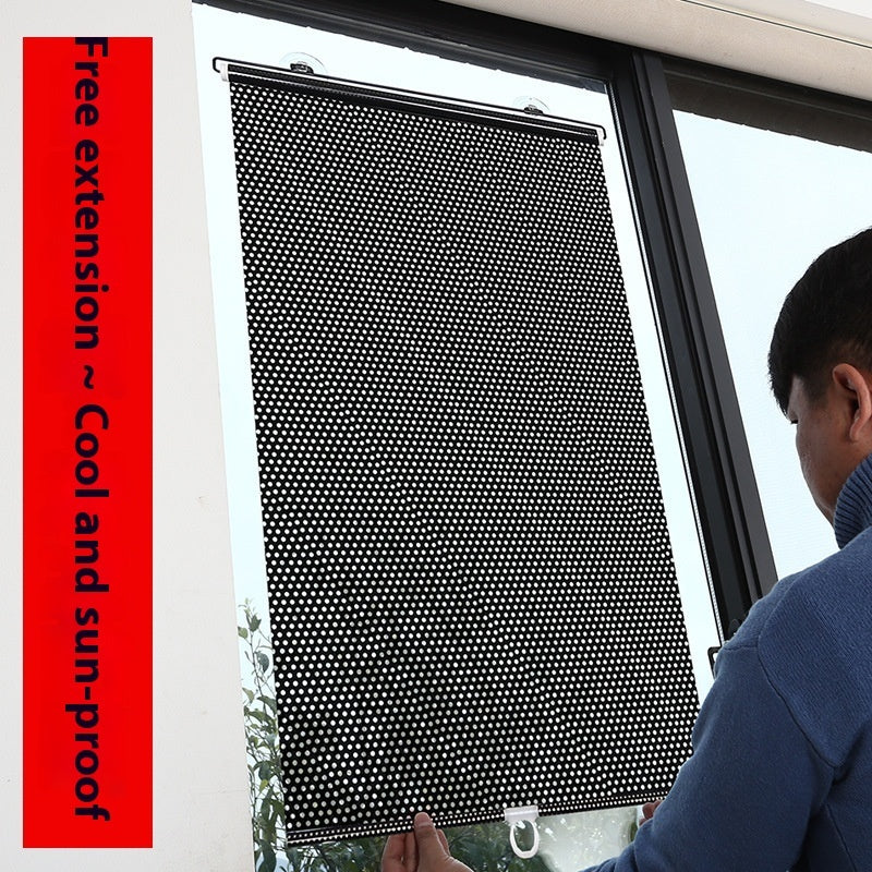 Effortless Household Window Sun Protection Punch-free Shading Solution