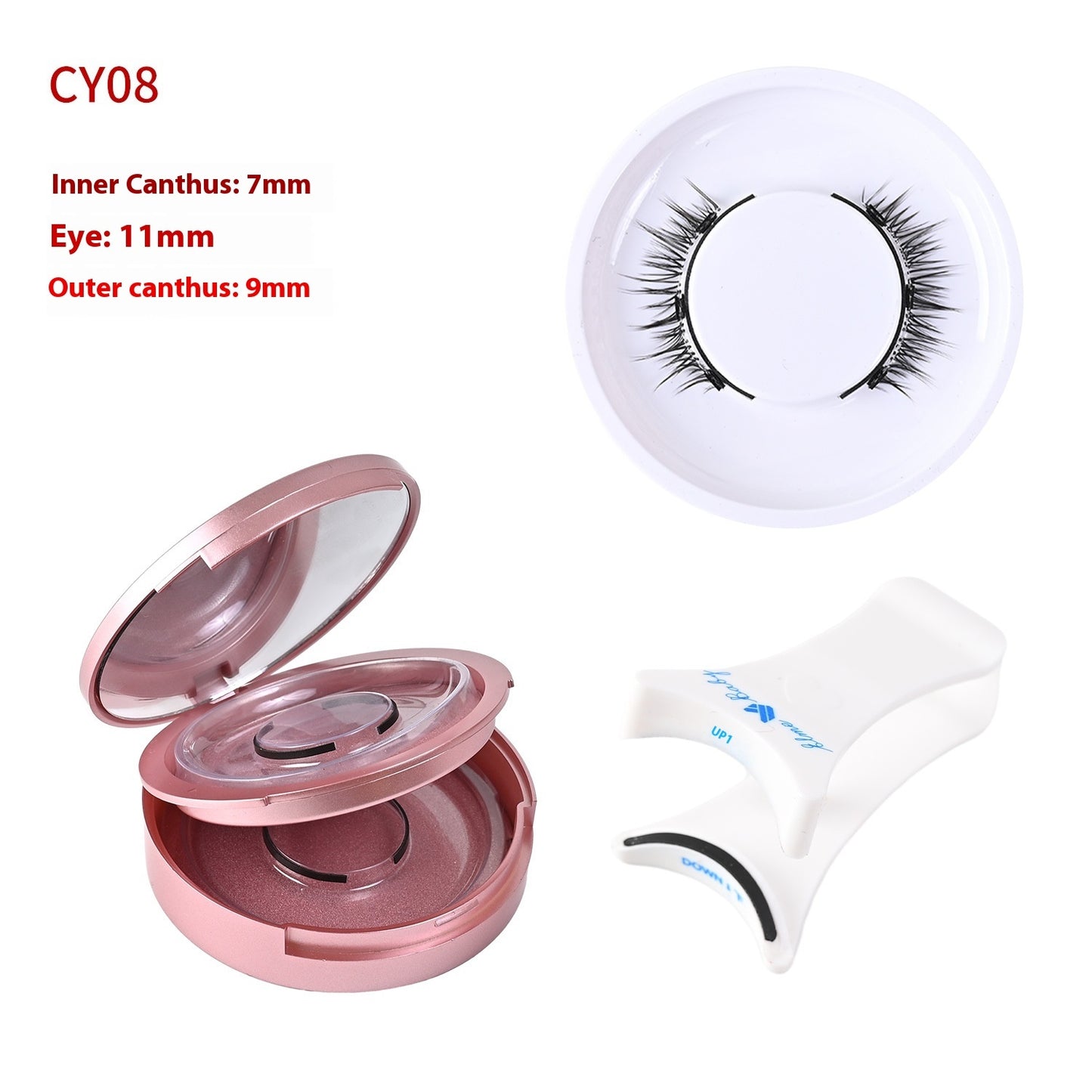 Magnetic Glue-free Eyelashes: Natural, Long-lasting Simulation Collection
