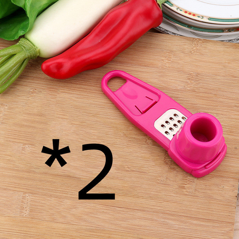 Effortless Kitchen Gadget Garlic Masher Seasoning Grinder for Cooking