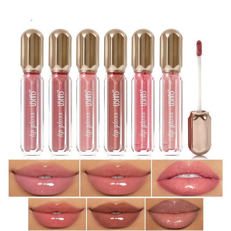 Vibrant 6-Color Matte Liquid Lipstick Pearlescent, Long-Lasting Appeal