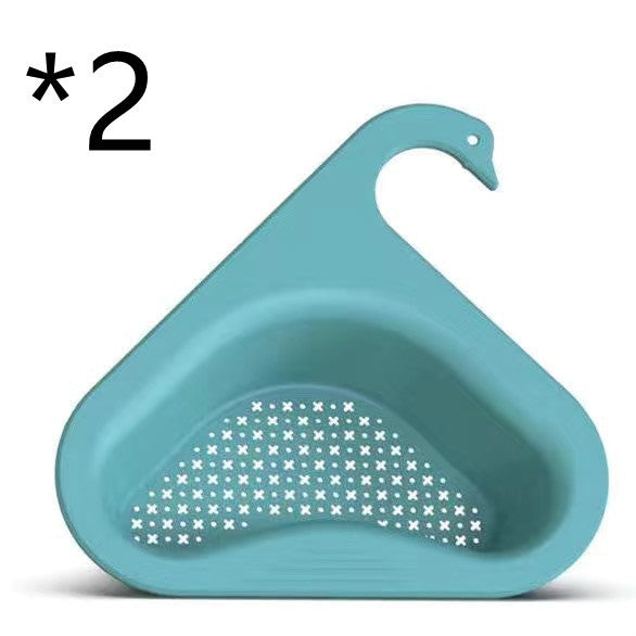 Swan Drain Basket: Efficient Filter for Fruit and Vegetable Separation