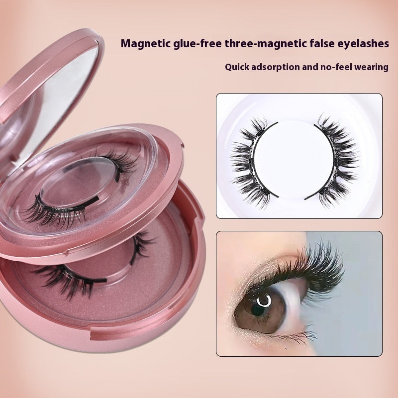 Magnetic Glue-free Eyelashes: Natural, Long-lasting Simulation Collection