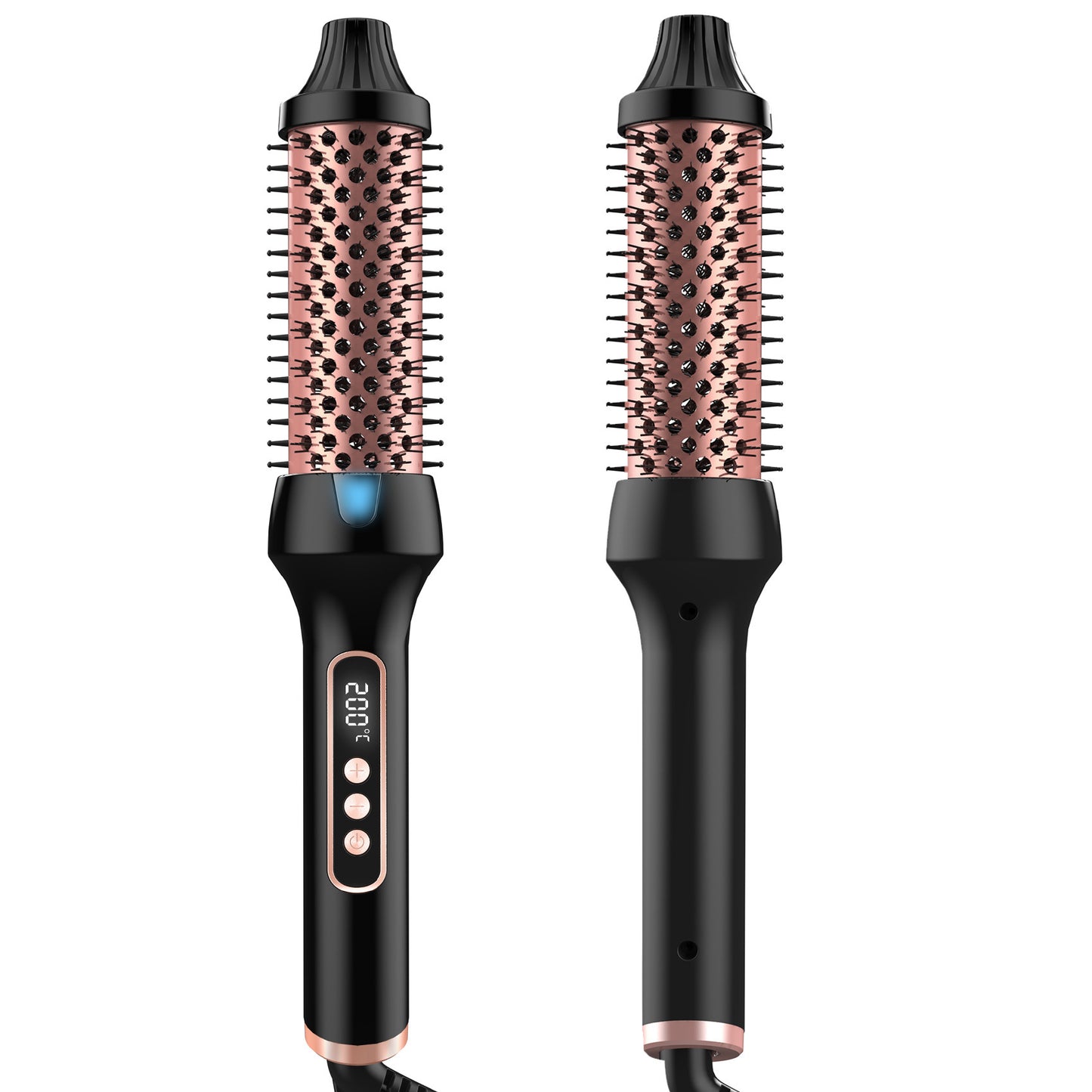 Effortless Hair Styling: Roller Comb Anion Straight Curling Heater