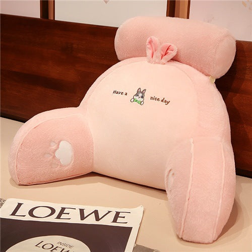 Cartoon Bedside Cushion Neck Protection Waist Pillow Companion