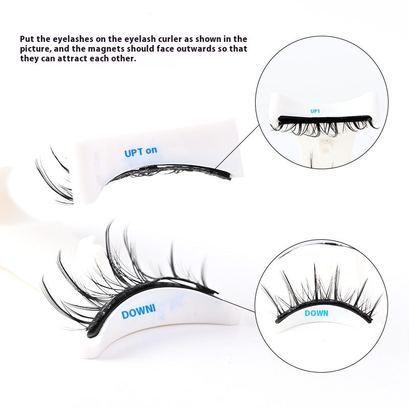 Magnetic Glue-free Eyelashes: Natural, Long-lasting Simulation Collection