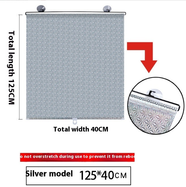 Effortless Household Window Sun Protection Punch-free Shading Solution